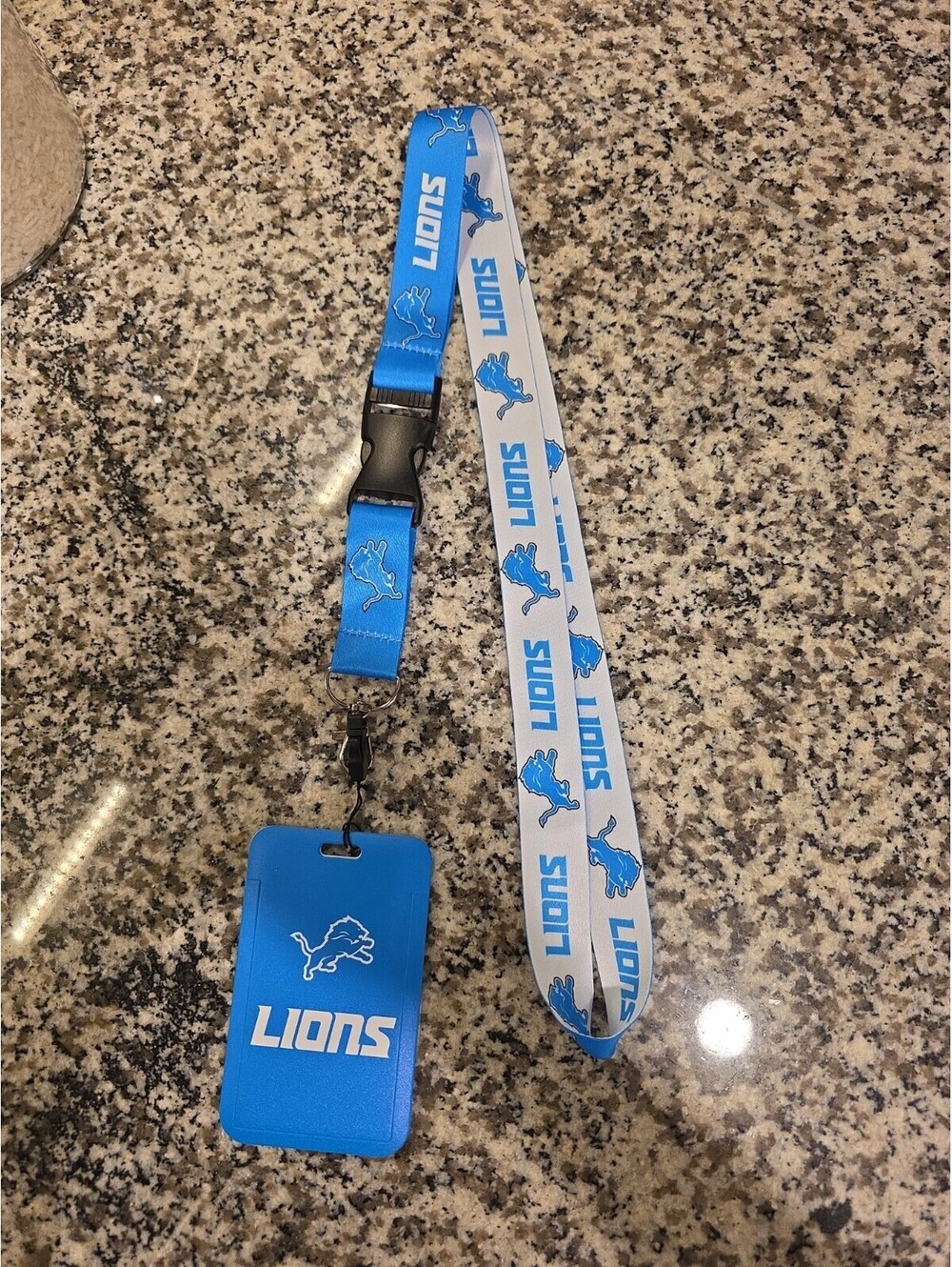 Detroit Lions Lanyard For ID Badge